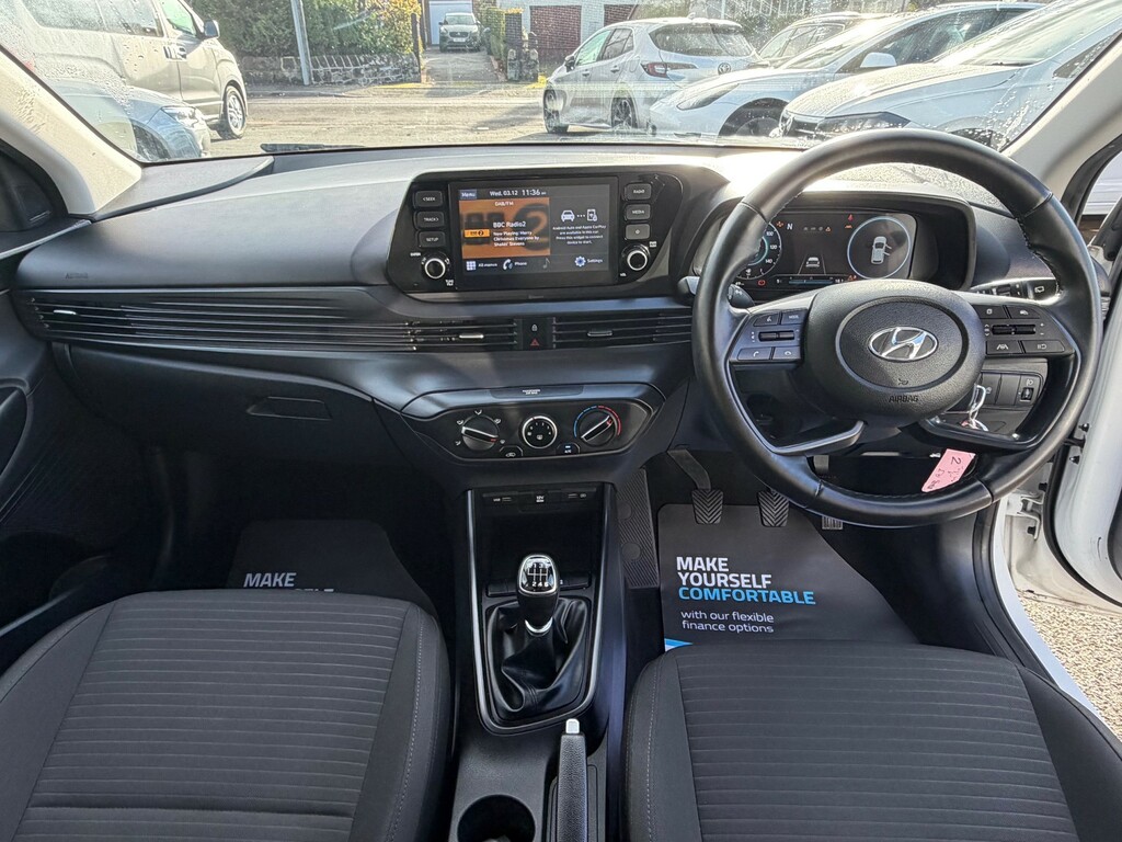 Hyundai I20 1.0 T-gdi Mhev Se Connect Hatchback Hyb White #4