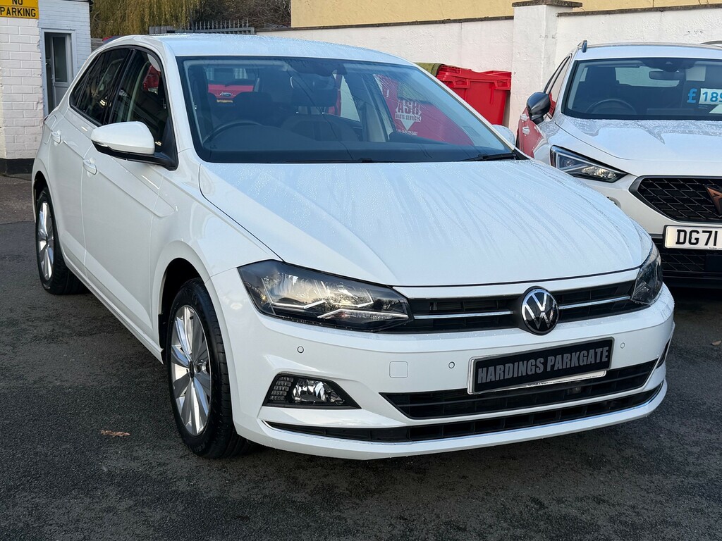 Volkswagen Polo 1.0 Tsi Sel Hatchback Dsg Euro 6 Ss White