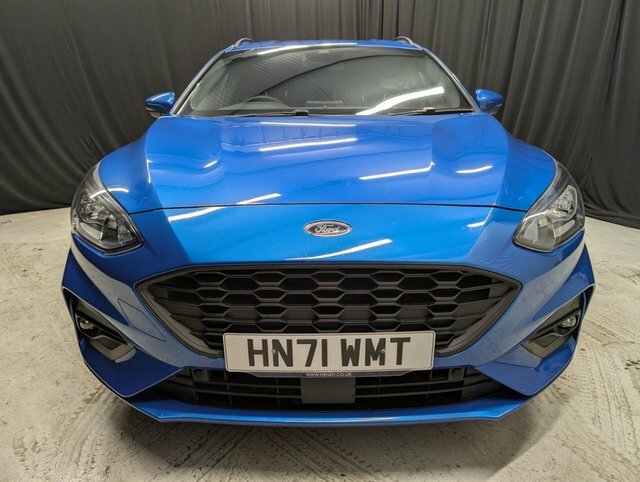 Ford Focus 2021 1.0T Ecoboost Mhev St-line Edition Estate HN71WMT Blue #3
