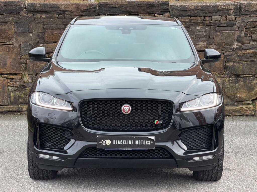 Jaguar F-Pace 3.0 D300 V6 S Awd Euro 6 S S HN67OFC Black #2