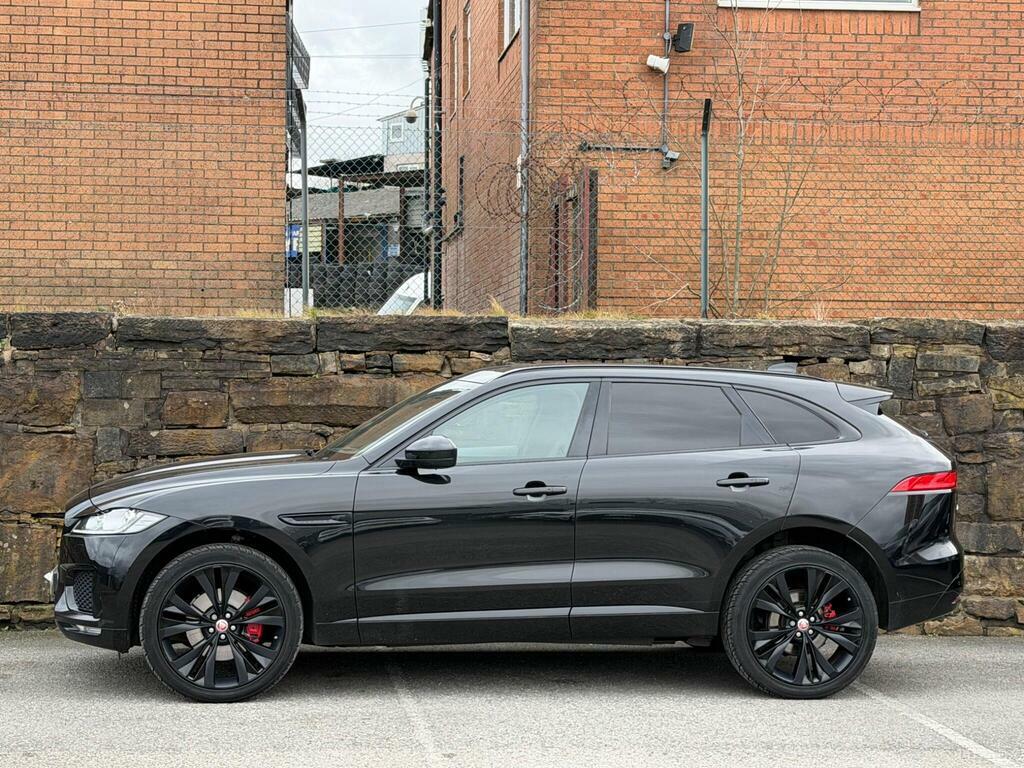 Jaguar F-Pace 3.0 D300 V6 S Awd Euro 6 S S HN67OFC Black #4