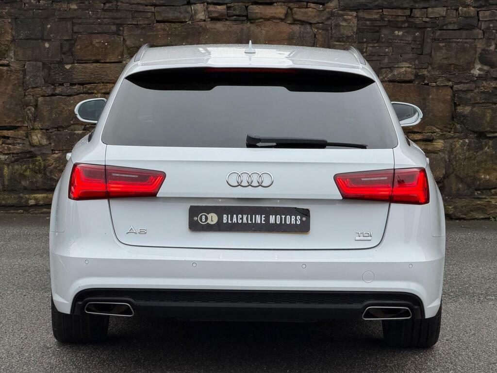 Audi A6 Avant 2.0 Tdi Ultra Black Edition S Tronic Euro 6 S S GK17YPF White #6