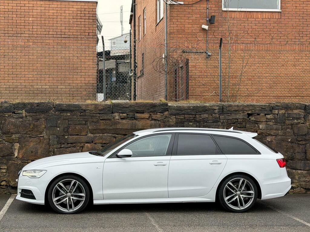 Audi A6 Avant 2.0 Tdi Ultra Black Edition S Tronic Euro 6 S S GK17YPF White #4