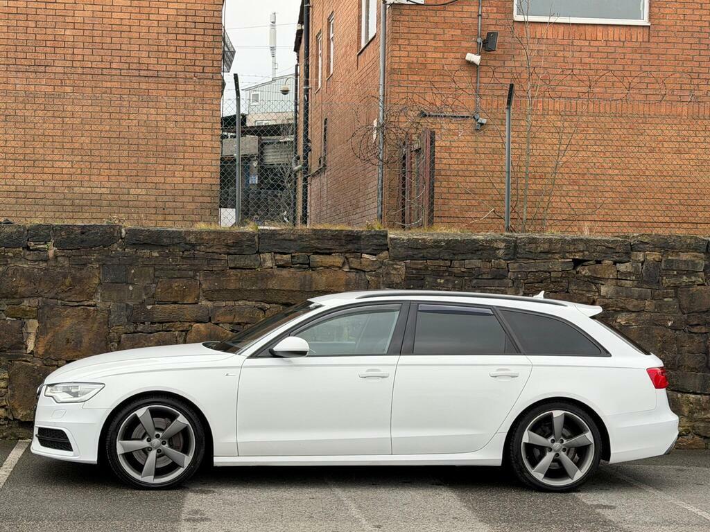 Audi A6 Avant 3.0 Bitdi V6 Black Edition Tiptronic Quattro Euro White #5