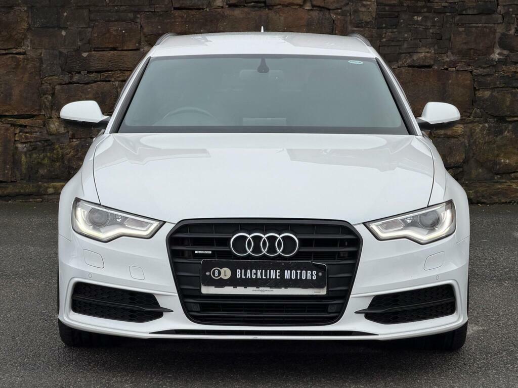Audi A6 Avant 3.0 Bitdi V6 Black Edition Tiptronic Quattro Euro White #2