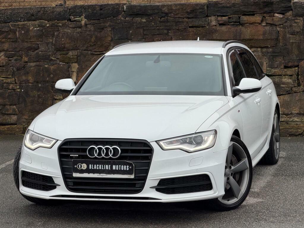 Audi A6 Avant 3.0 Bitdi V6 Black Edition Tiptronic Quattro Euro White #3