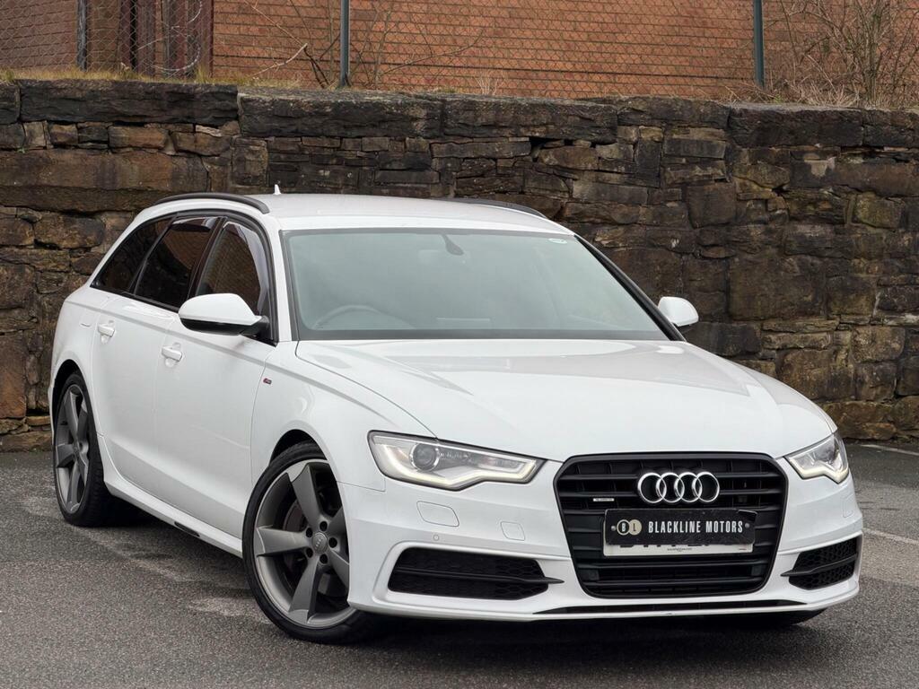 Audi A6 Avant 3.0 Bitdi V6 Black Edition Tiptronic Quattro Euro White