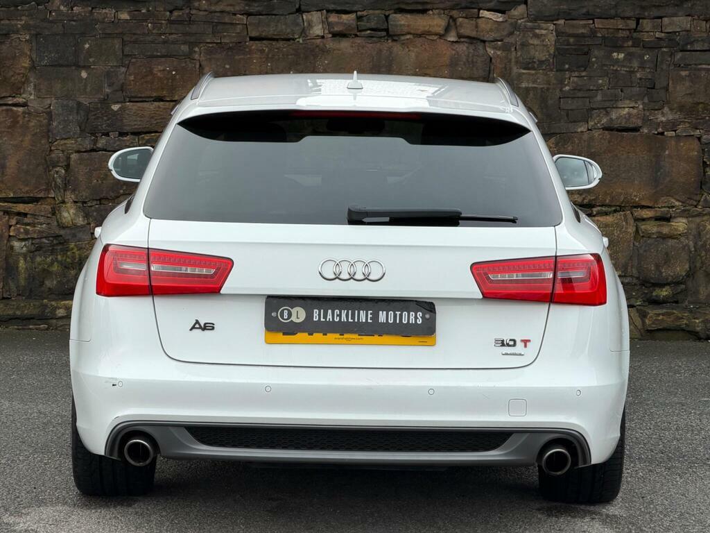 Audi A6 Avant 3.0 Bitdi V6 Black Edition Tiptronic Quattro Euro White #6