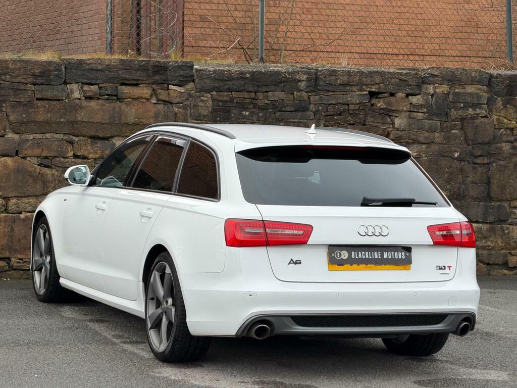 Audi A6 Avant 3.0 Bitdi V6 Black Edition Tiptronic Quattro Euro White #4