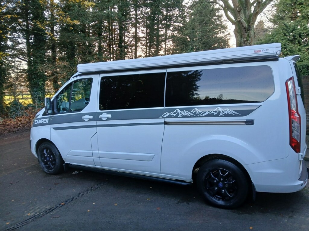Ford Transit Custom 2.2 Tdci E-tech 155 Bhp Lwb Ltd Camper Van No V OE63UPX White #6