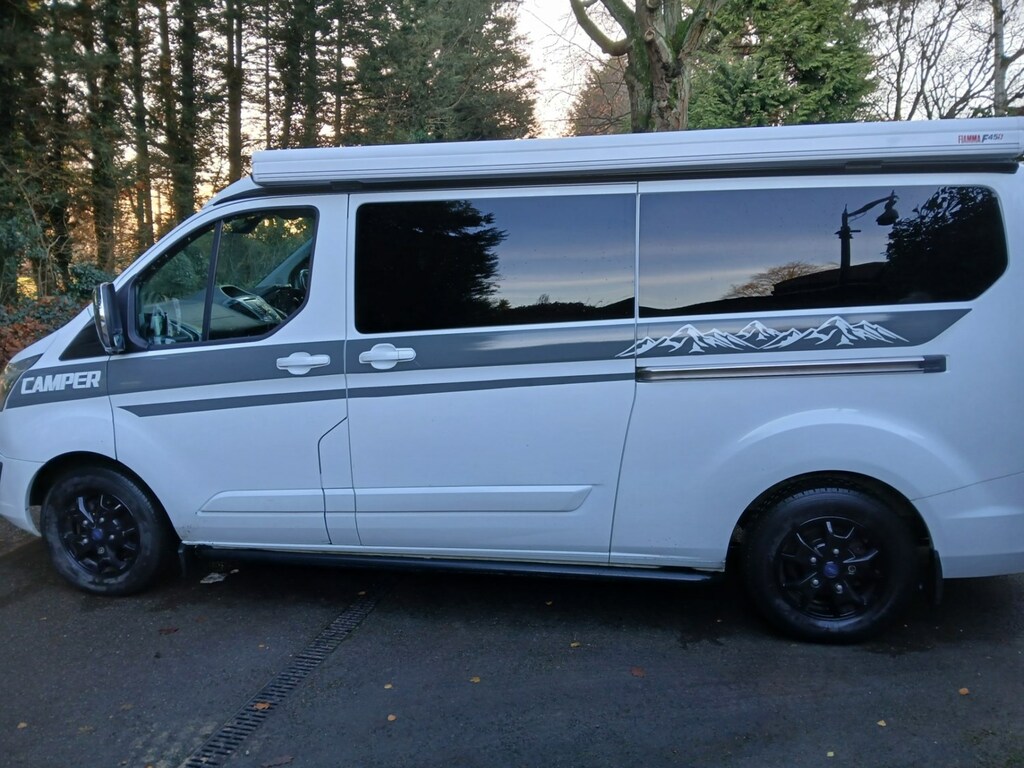 Ford Transit Custom 2.2 Tdci E-tech 155 Bhp Lwb Ltd Camper Van No V OE63UPX White #5