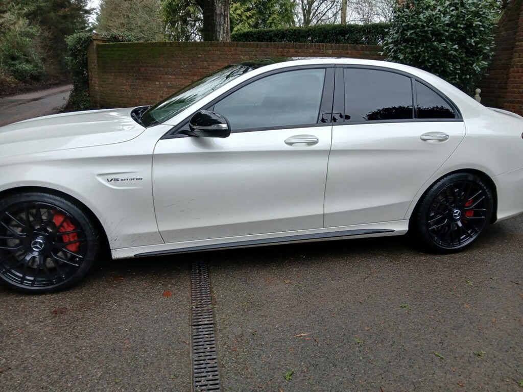 Mercedes-Benz C Class C63 Amg S Premium Ulez Compl OV15YZK White #5