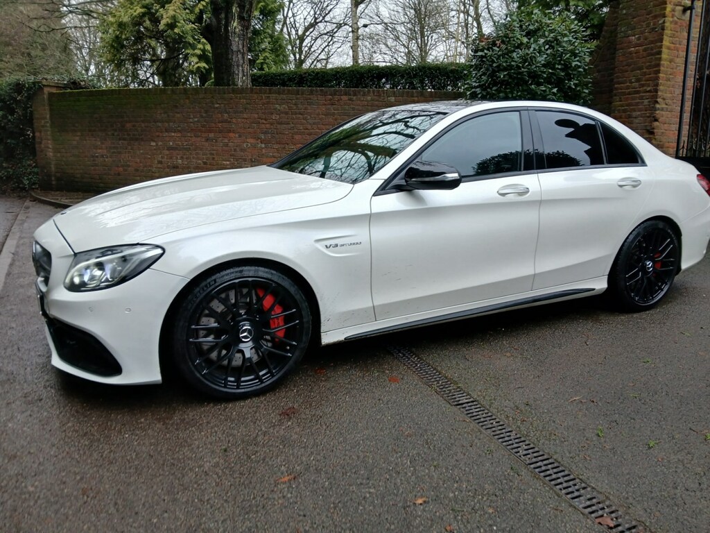 Mercedes-Benz C Class C63 Amg S Premium Ulez Compl White