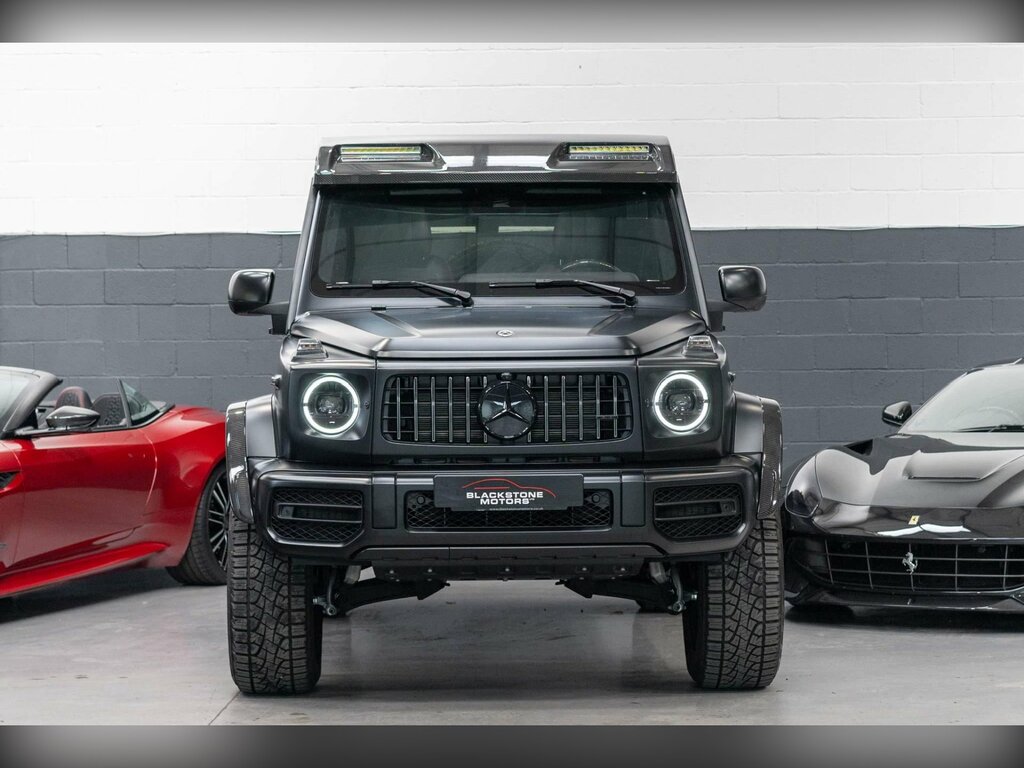 Mercedes-Benz G Class 4.0 G63 V8 Biturbo Amg Spds9gt 4Matic Euro 6 Ss Black #2