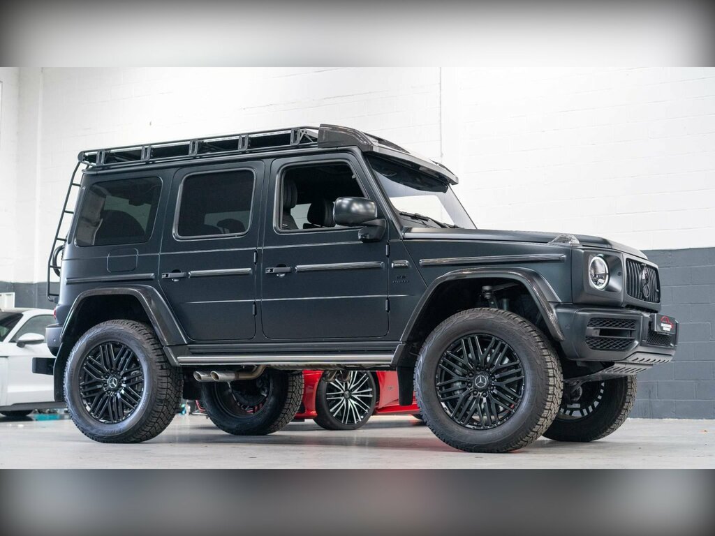 Mercedes-Benz G Class 4.0 G63 V8 Biturbo Amg Spds9gt 4Matic Euro 6 Ss Black #4