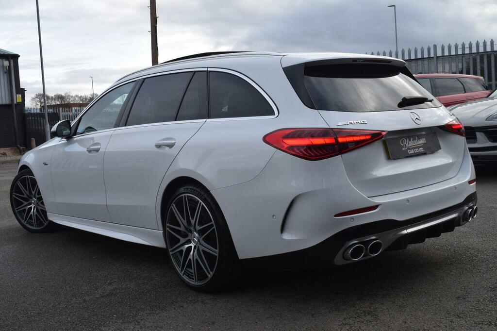 Mercedes-Benz C Class Estate 2.0 C43 Mhev Amg Premium Plus G-tronic 4 White #6