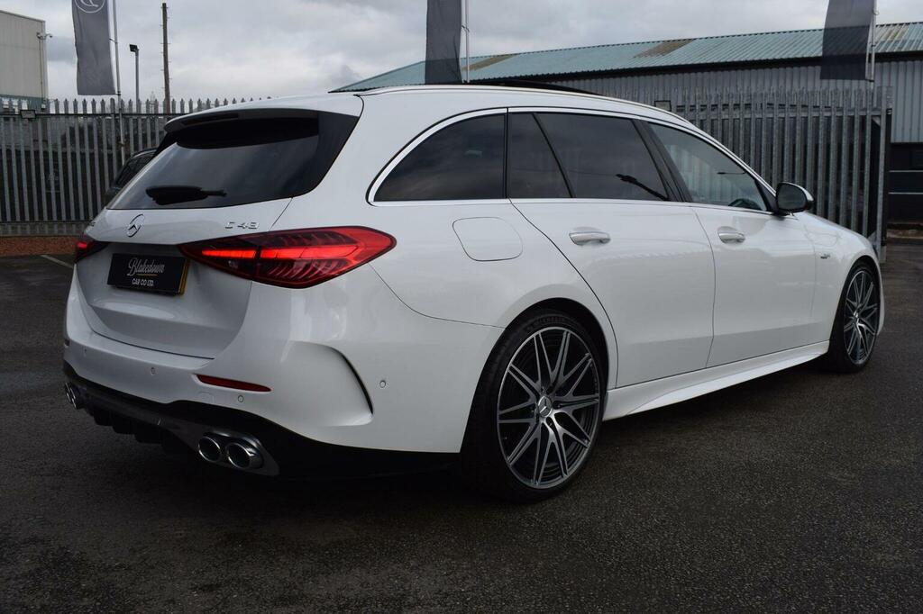 Mercedes-Benz C Class Estate 2.0 C43 Mhev Amg Premium Plus G-tronic 4 White #4