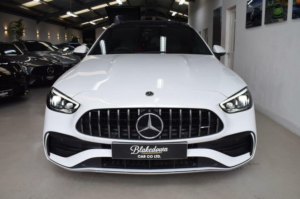 Mercedes-Benz C Class Estate 2.0 C43 Mhev Amg Premium Plus G-tronic 4 White #2