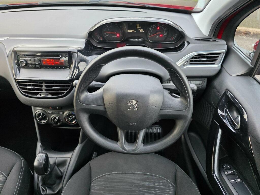 Peugeot 208 1.0 Vti Puretech Access Euro 5 2015 FP15UNR Red #4