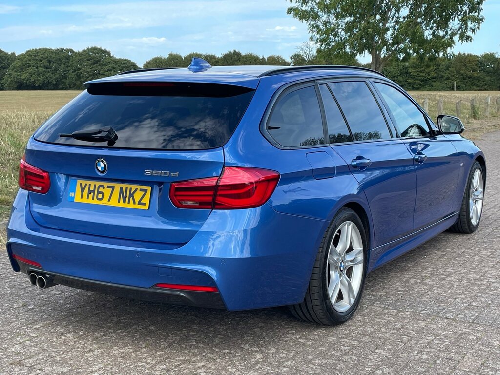 BMW 3 Series 320D 190Bhp M Sport Touring 67 Reg YH67NKZ Blue #6