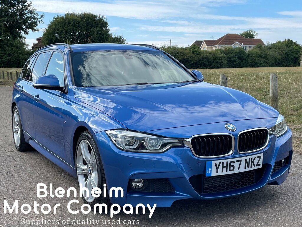 BMW 3 Series 320D 190Bhp M Sport Touring 67 Reg Blue