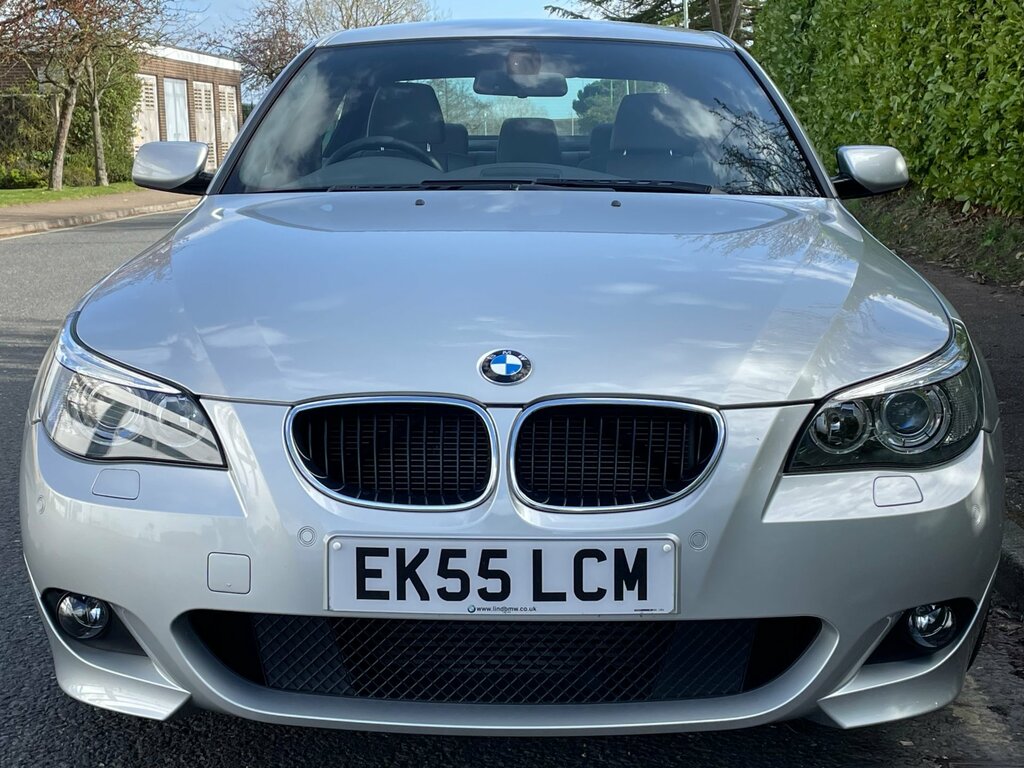 BMW 5 Series 535D 268Bhp M Sport 55 Reg Silver #2