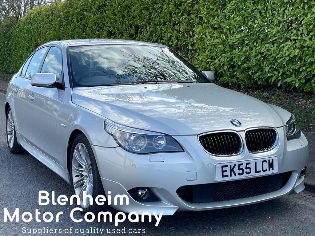 BMW 5 Series 535D 268Bhp M Sport 55 Reg Silver