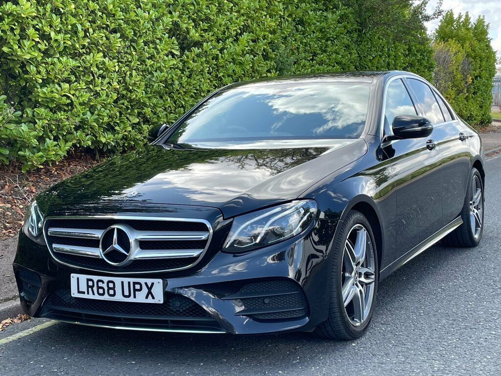 Mercedes-Benz E Class E 200 2.0I 181Bhp Amg Line 68 Reg LR68UPX Black #3