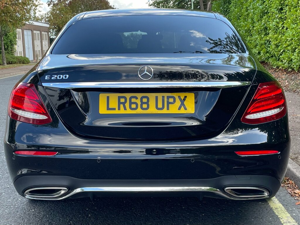 Mercedes-Benz E Class E 200 2.0I 181Bhp Amg Line 68 Reg LR68UPX Black #5