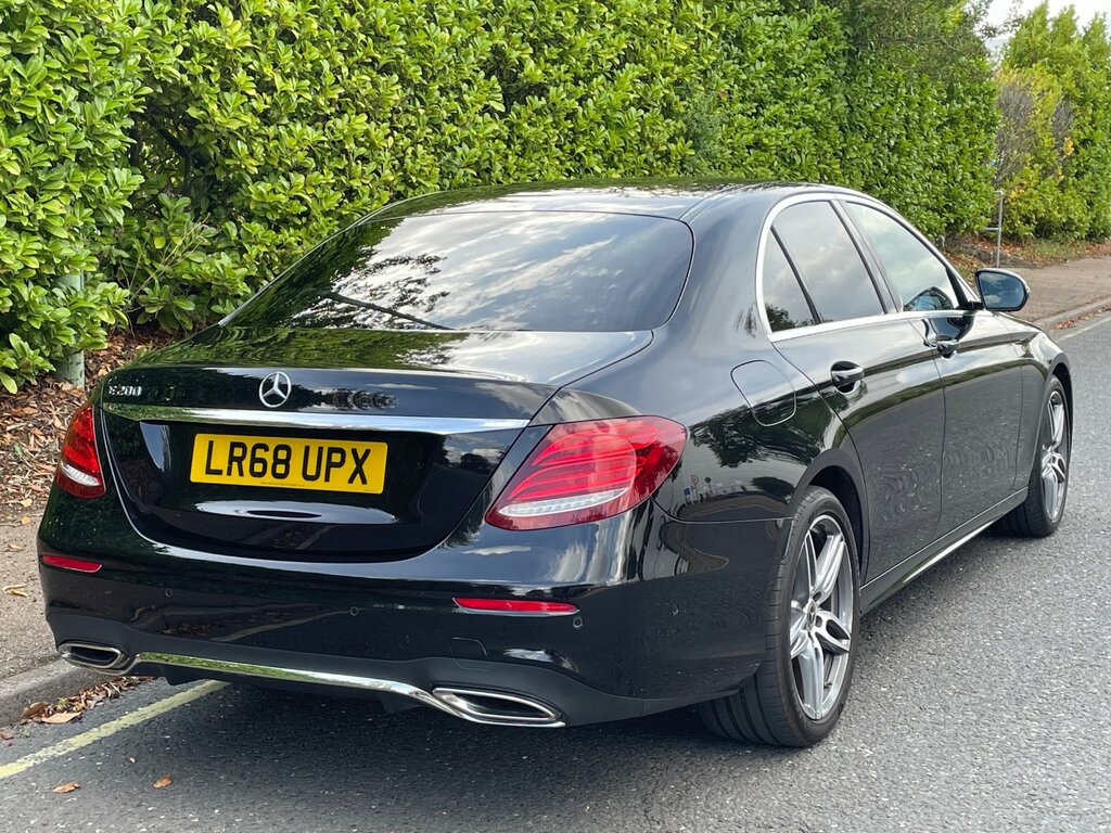 Mercedes-Benz E Class E 200 2.0I 181Bhp Amg Line 68 Reg LR68UPX Black #6