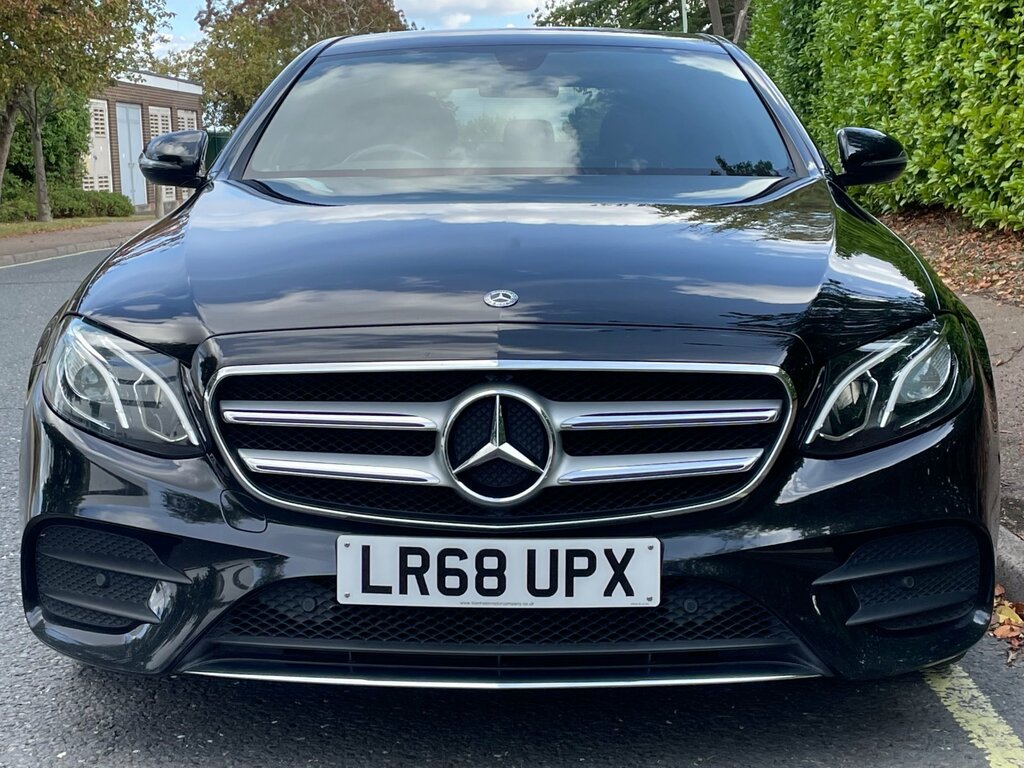 Mercedes-Benz E Class E 200 2.0I 181Bhp Amg Line 68 Reg LR68UPX Black #2
