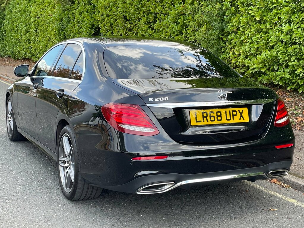 Mercedes-Benz E Class E 200 2.0I 181Bhp Amg Line 68 Reg LR68UPX Black #4
