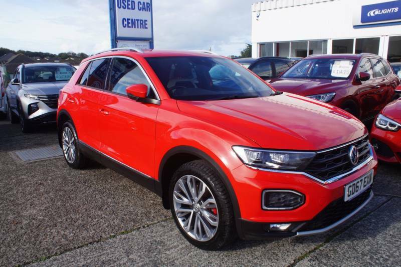 Volkswagen T-Roc 1.5 Tsi Evo Sel - 2018 67 Red