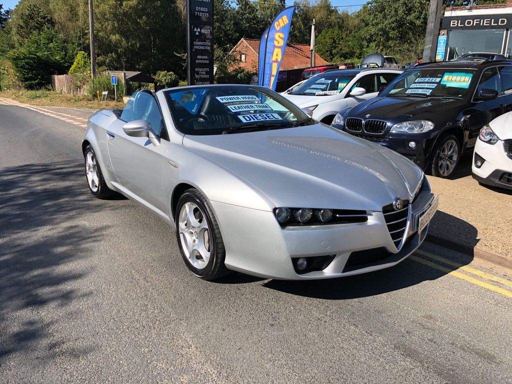 Alfa Romeo Spider 2.4 Jtdm 200 200 Bhp Silver #2