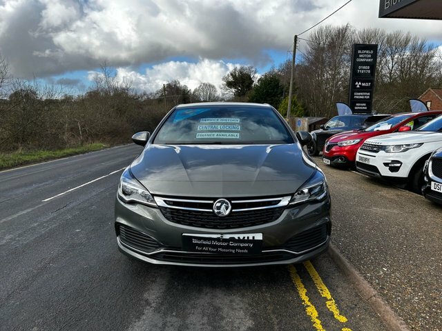 Vauxhall Astra 1.4I Turbo Sri VX Line Nav Hatchback Ma MJ69GXU Grey #2