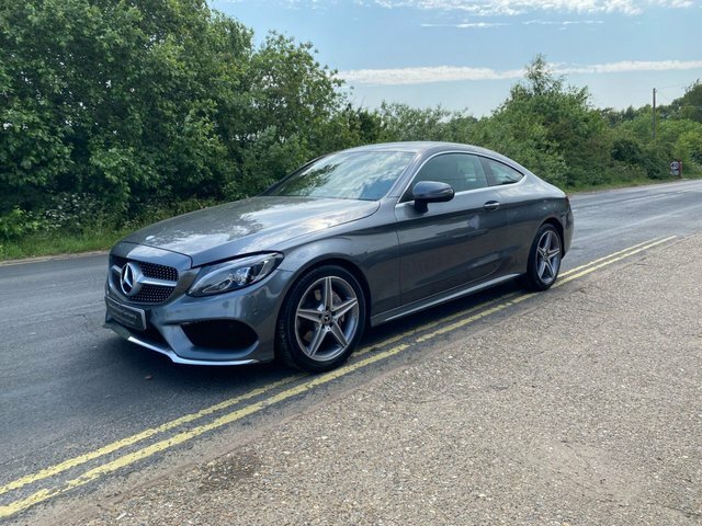 Mercedes-Benz C Class 2.1 C220d Amg Line Coupe G-tronic Euro Grey