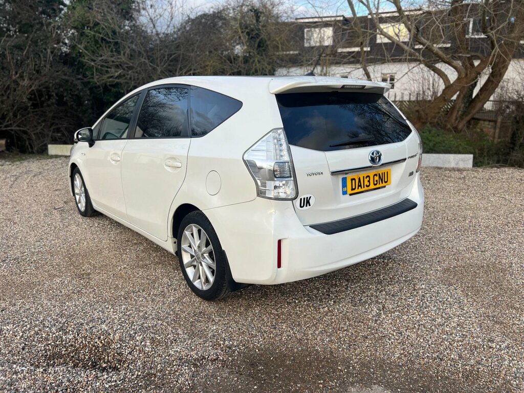 Toyota Prius+ 1.8 Vvt-h T Spirit Cvt Euro 5 Ss White #4