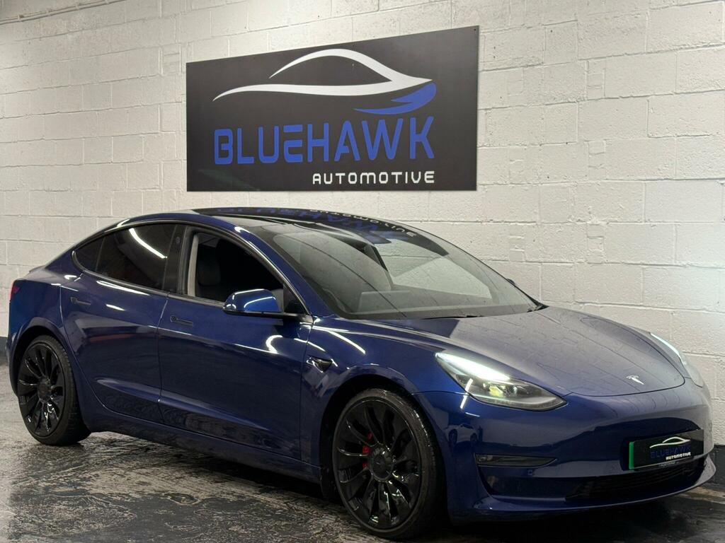 Tesla Model 3 Dual Motor Performance 4Wde Performanc GJ22RSU Blue #5