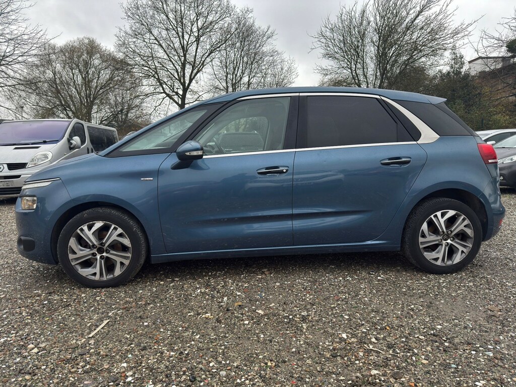 Citroen C4 Picasso 1.6 E-hdi Airdream Exclusive Euro 5 Ss 20 AK14KPX Blue #4