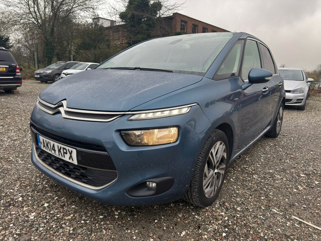 Citroen C4 Picasso 1.6 E-hdi Airdream Exclusive Euro 5 Ss 20 AK14KPX Blue #3