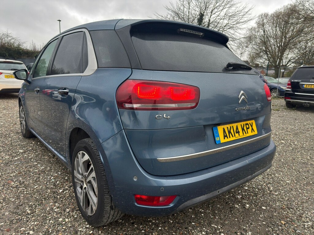 Citroen C4 Picasso 1.6 E-hdi Airdream Exclusive Euro 5 Ss 20 AK14KPX Blue #5