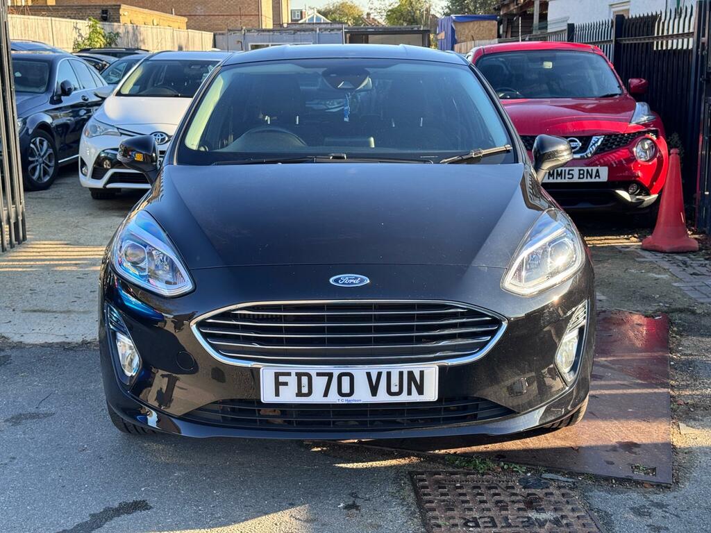 Ford Fiesta 1.0T Ecoboost Titanium Euro 6 Ss FD70VUN Black #2