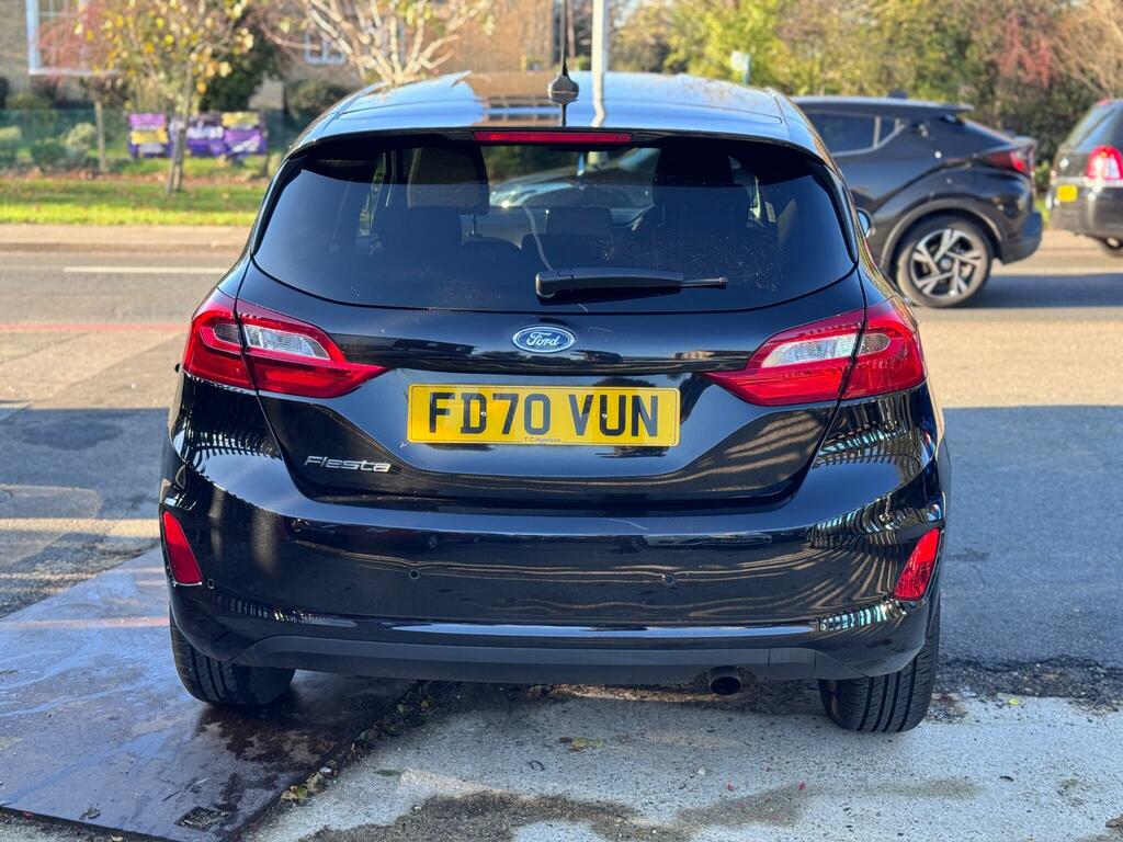 Ford Fiesta 1.0T Ecoboost Titanium Euro 6 Ss FD70VUN Black #5