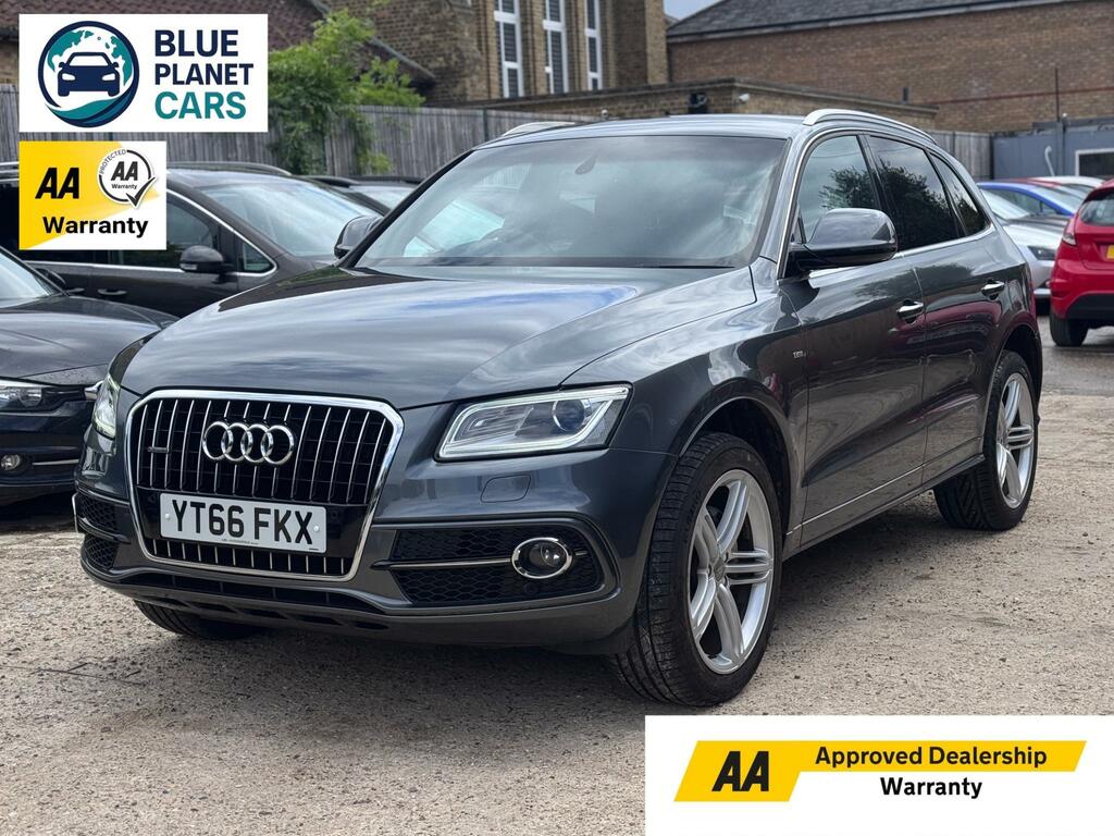 Audi Q5 2.0 Tdi S Line Plus S Tronic Quattro Euro 6 Ss Grey