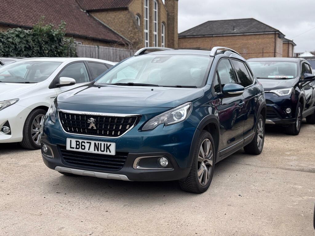 Peugeot 2008 1.2 Puretech Allure Eat Euro 6 Ss LB67NUK Green #6