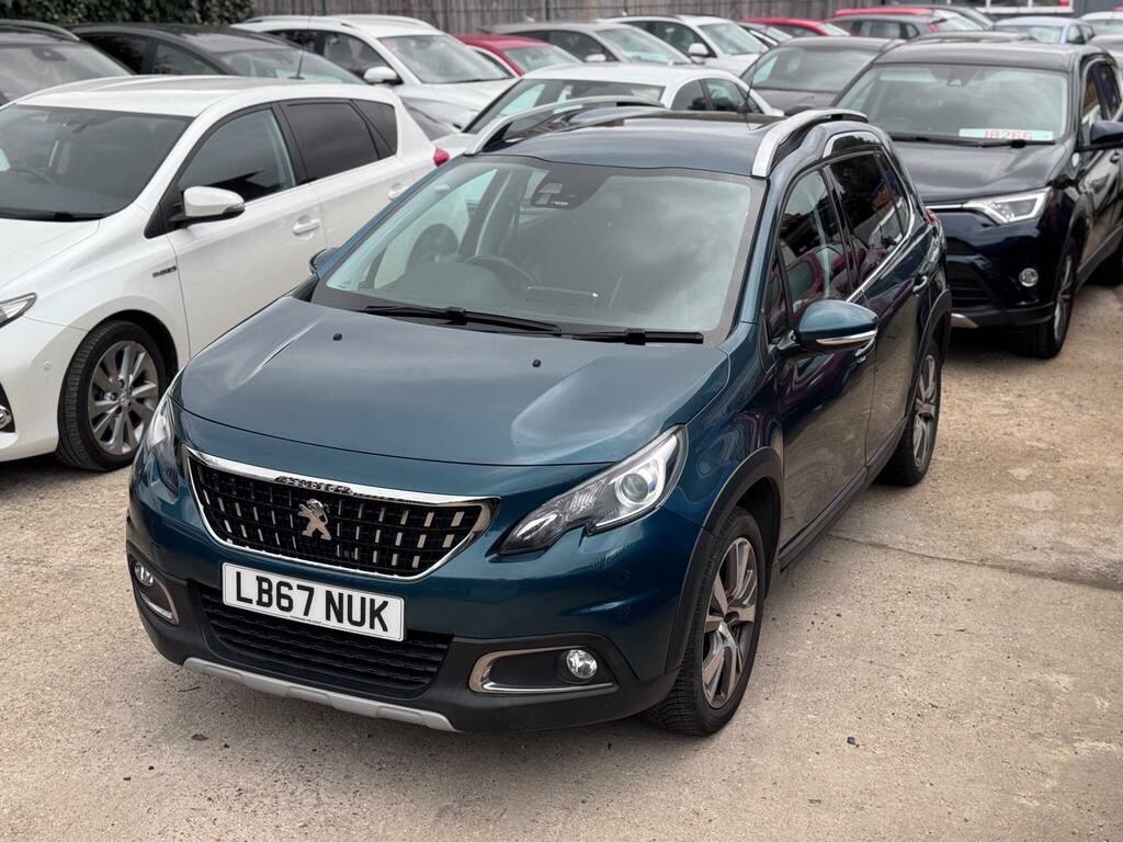 Peugeot 2008 1.2 Puretech Allure Eat Euro 6 Ss LB67NUK Green #4