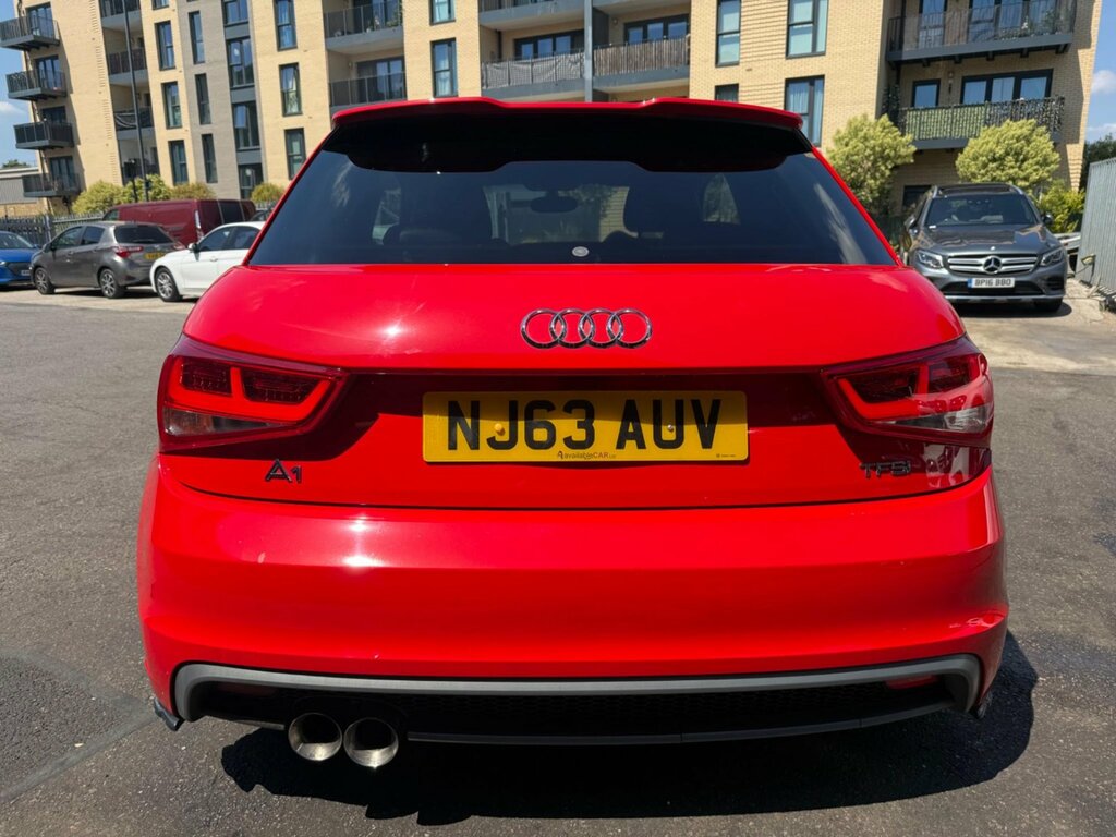 Audi A1 1.4 Tfsi Black Edition S Tronic Euro 5 NJ63AUV Red #4