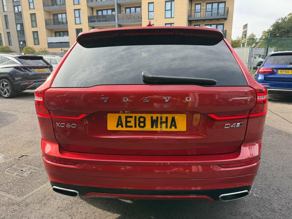 Volvo XC60 2.0 D4 R-design Awd Euro 6 Ss AE18WHA Red #4