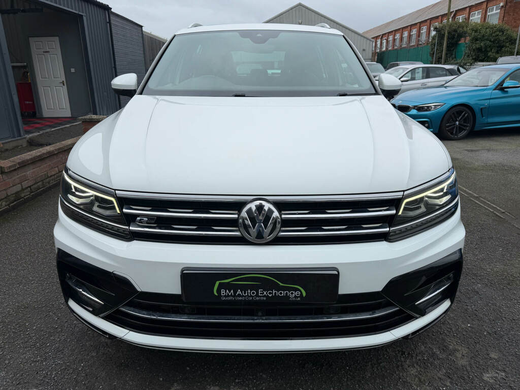 Volkswagen Tiguan 2.0 Tdi 190 4Motion R-line Tech Dsg YB19MTJ White #3