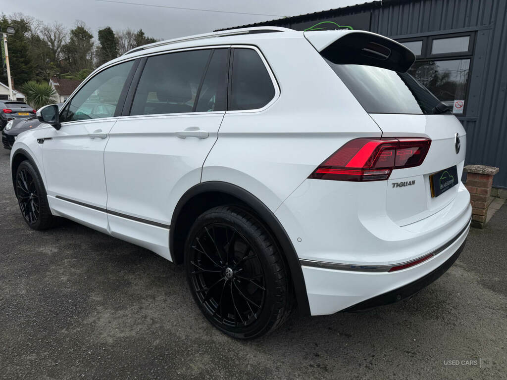 Volkswagen Tiguan 2.0 Tdi 190 4Motion R-line Tech Dsg YB19MTJ White #5